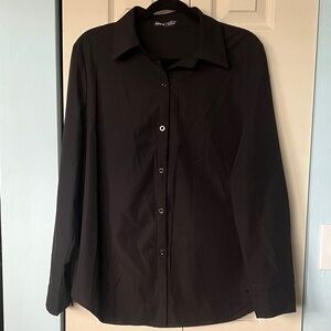 SHEIN XL EU 44 US 12 Black Collared Shirt with Size Tag
